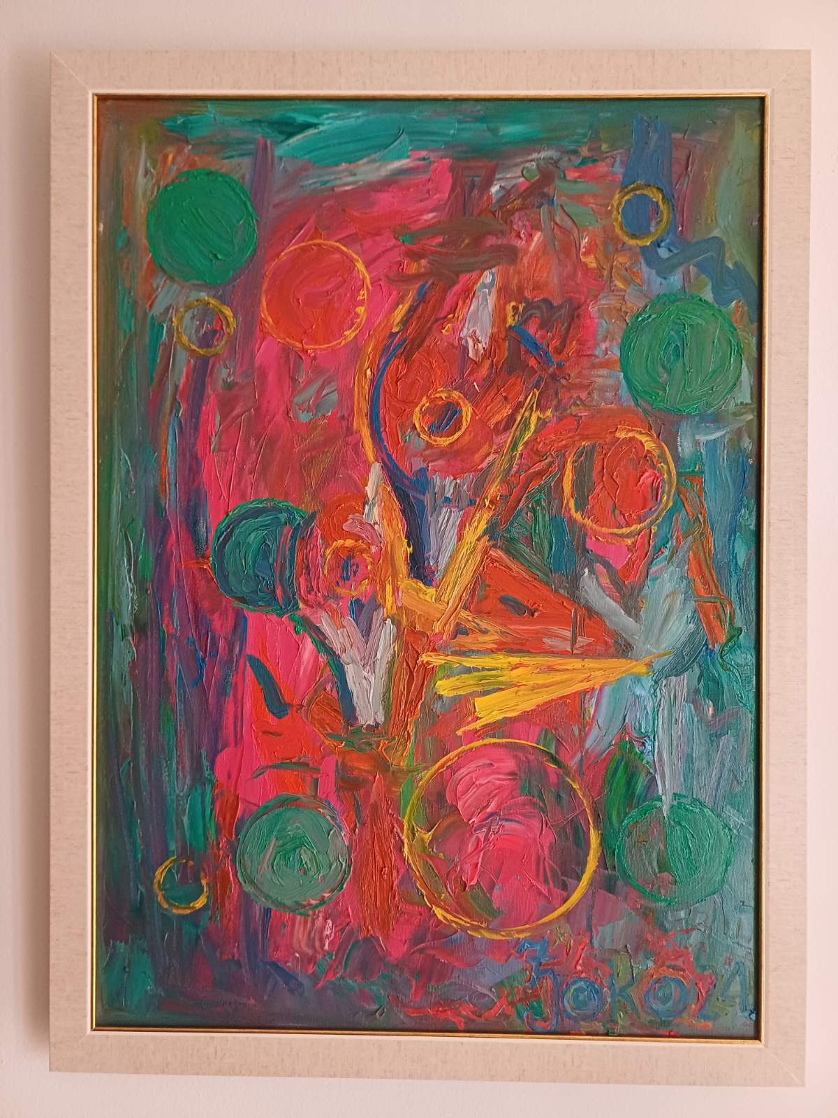 Polyform View of Franz Marc's "Foxes"
